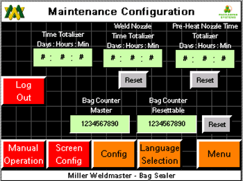 Maintenance Config 1