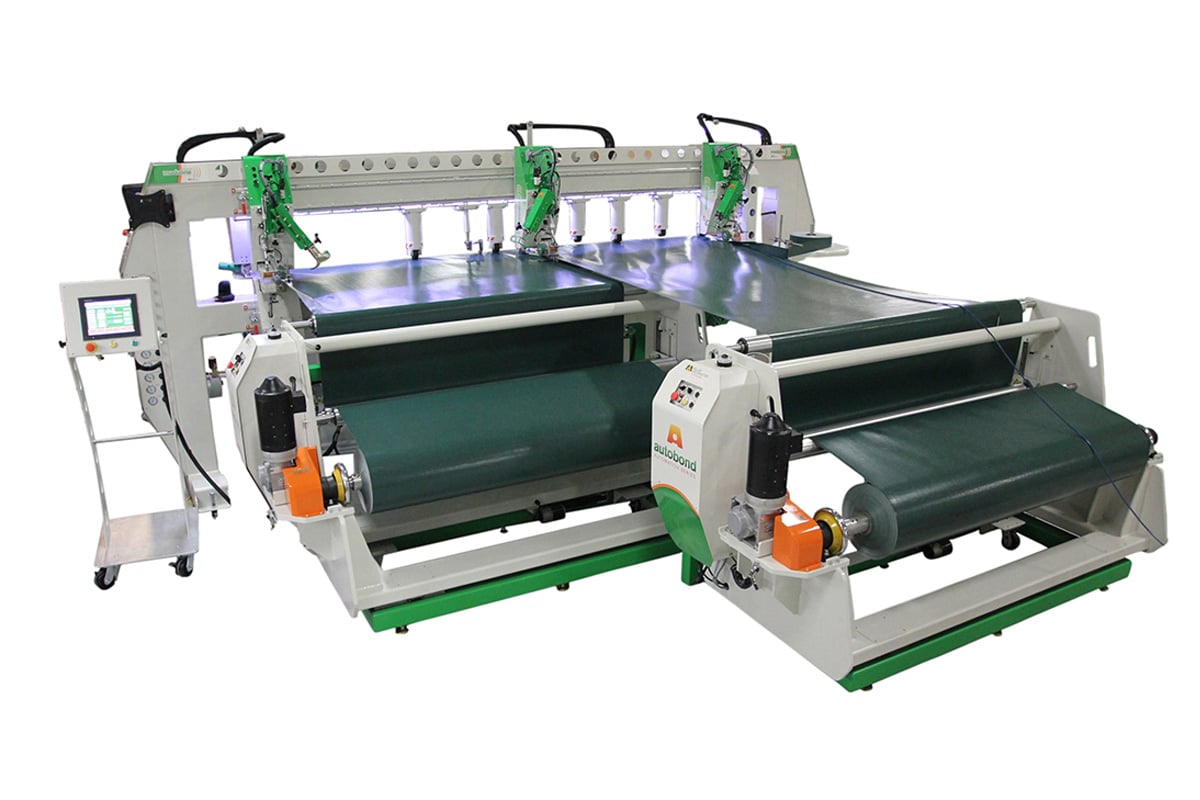 ModulineWeldingKeder-Machine automatisée de fabrication de couvertures et de bâches, Miller Weldmaster.